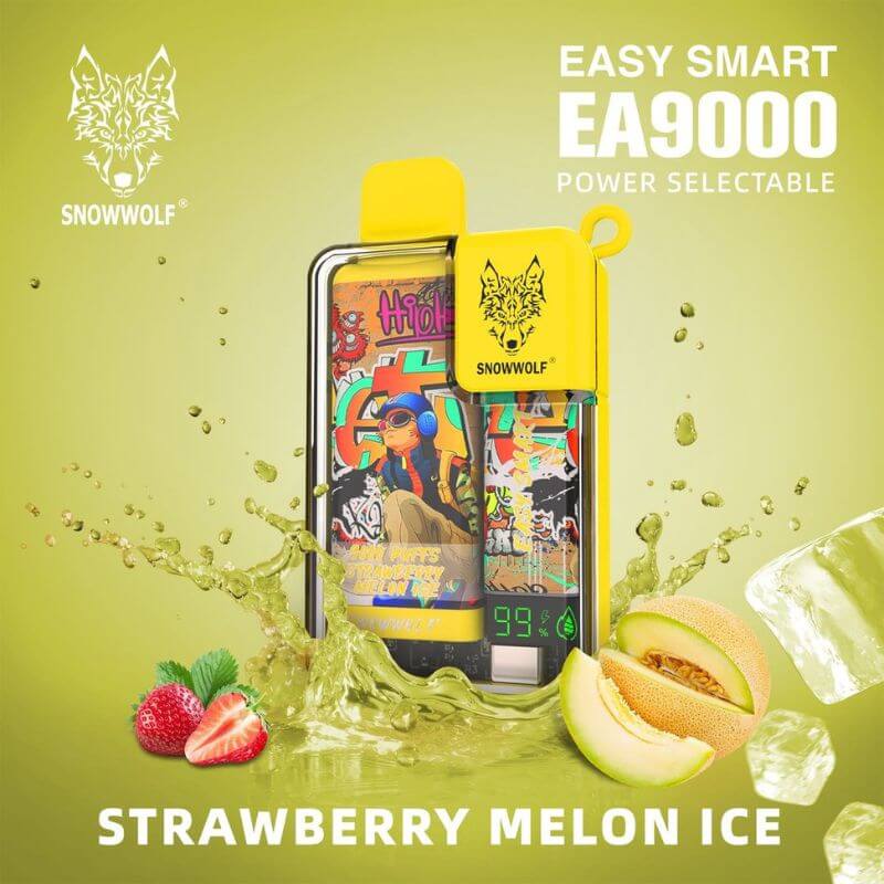 SNOWWOLF EA9000 STRAWBERRY MELON ICE