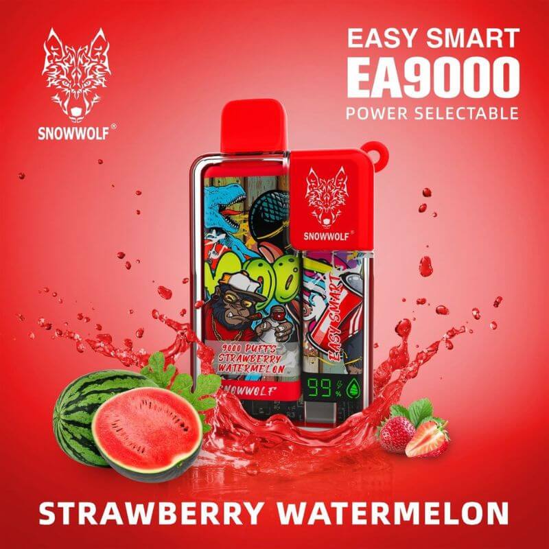 SNOWWOLF EA9000 STRAWBERRY WATERMELON